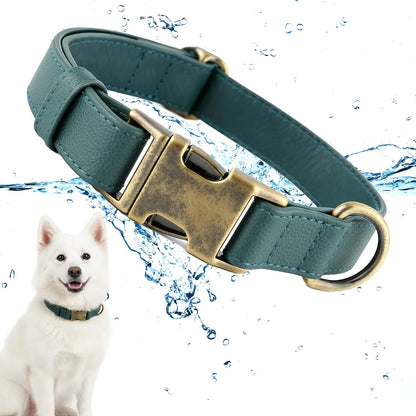 Waterproof Dog Collar That Doesn'T Smell Soft Silicone with Strong Metal Buckle