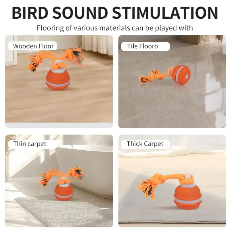 Smart Rolling Ball Toy for Dogs - Electric Indoor Training Ball for Pet Stimulation and Engagement, Durable Bite-Resistant Design for Boredom Relief