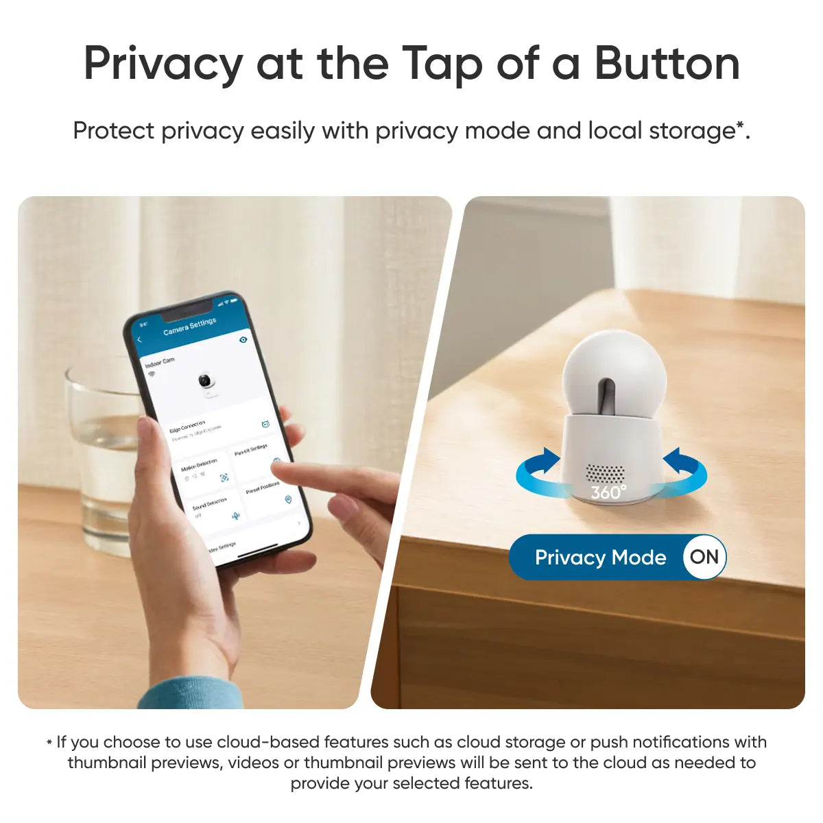 Eufy Indoor Cam E30, Latest Generation, 4K UHD Security Camera, 360 Pan-Tilt, Color Night Vision, AI Detection for Human/Pet/Audio/Crying, Human/Pet Auto Tracking, Works with Homekit